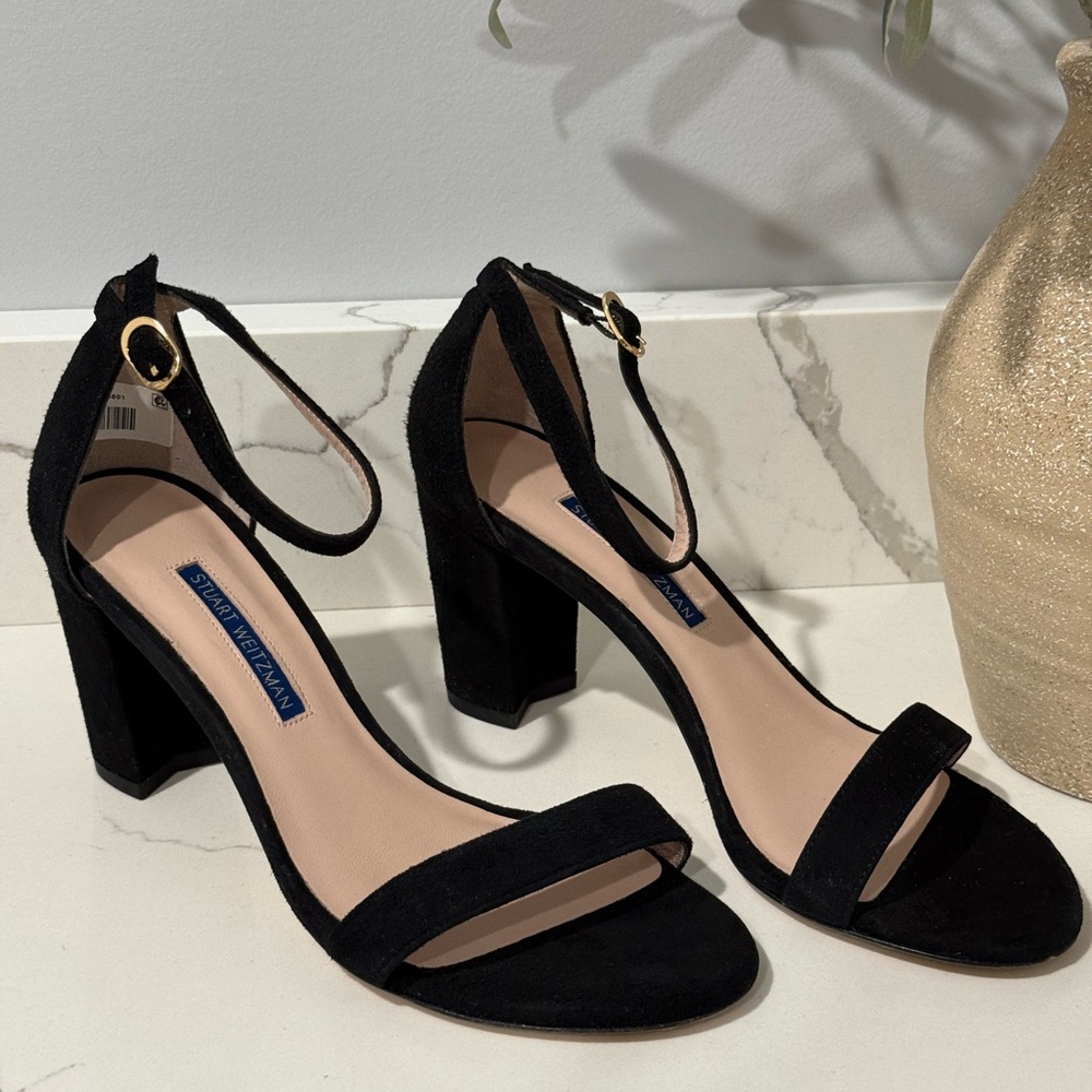 Stuart Weitzman block heels - Picture 3 of 6